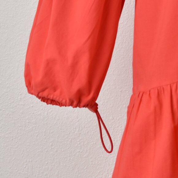 Sundry Anywhere Tiered Lounge Dress Coral - 1 Small 4-6 - Picture 3 of 9